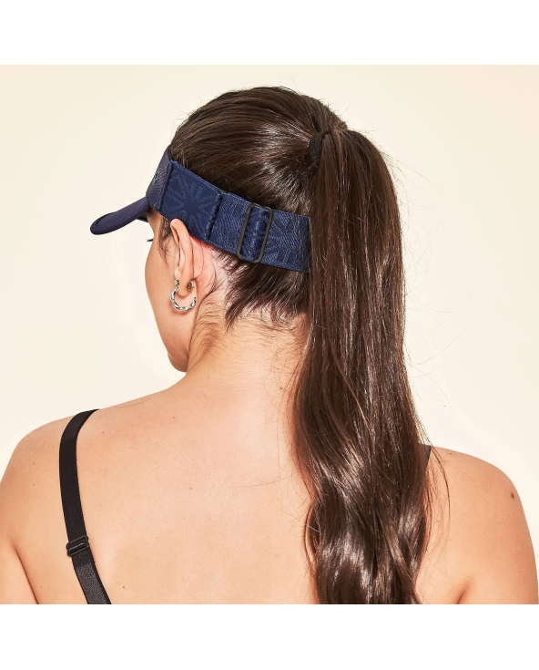 Elastic Visor Navy Blue Upf50+