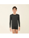 Longsleeve Uvpro Kids Black Upf50+