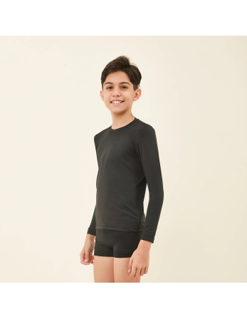 Longsleeve Uvpro Kids Black Upf50+ 2