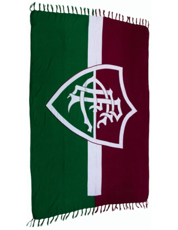 פראו עם דגל מועדון הכדורגל Canga Fluminense בצבעי חום...
