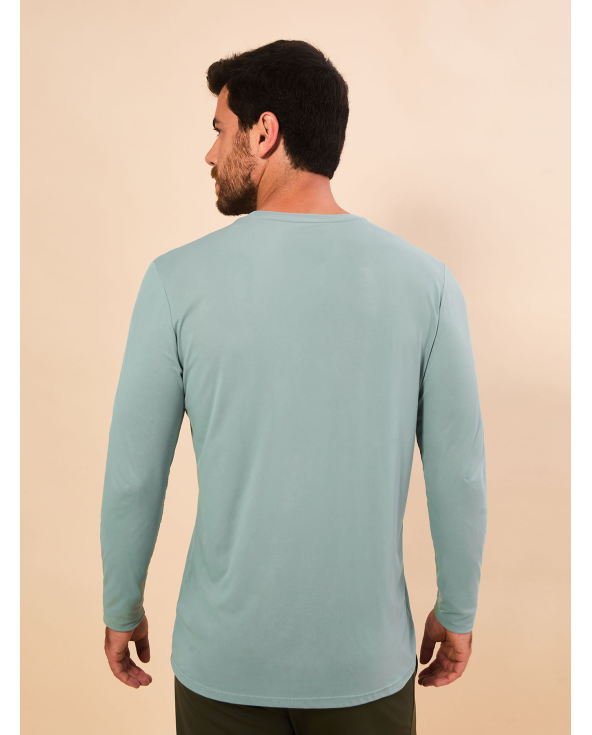Longsleeve New Fit Masc Green Water Upf50+
