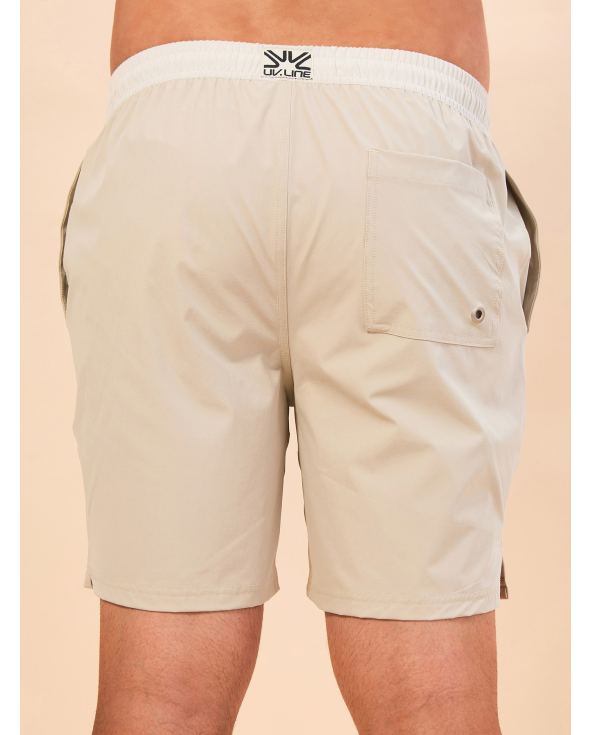 Shorts Acqua Boxer Areia Upf50+
