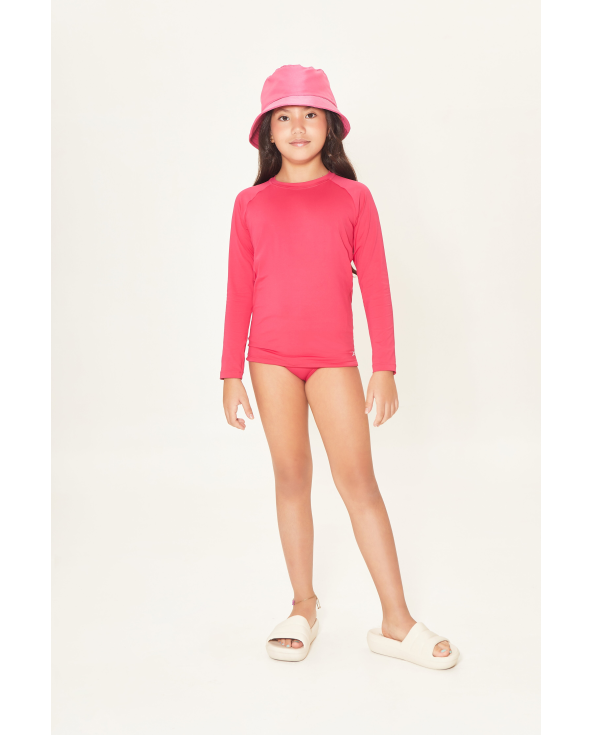 Basic Kids Pink Rosa Upf50+