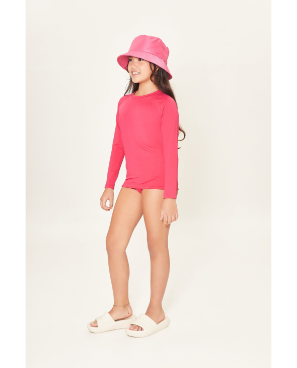 Basic Kids Pink Rosa Upf50+