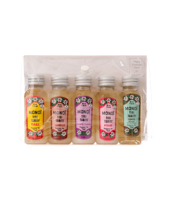 Lote Descoberta 5 Perfumes De Monoi C/ Tiara...