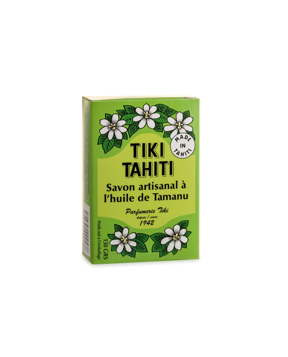 타마누와 모노이 드 타히티 오일로 만든 채소 비누. - Tiki Savon...