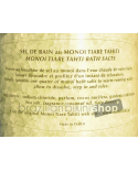 Bath Salts With The Tiaré Flower Fragrance - Tiki Sel De Bain Tiare 125 Gr