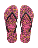 Havaianas Slim Animals Shocking Pink