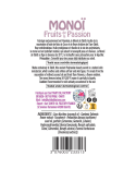 Olej Monoi Z Tahiti O Zapachu Granadilli Purpurowej, Flakon Z Wytłoczonym Wzorem - Monoi Gourmand Fruits De La Passion 120Ml