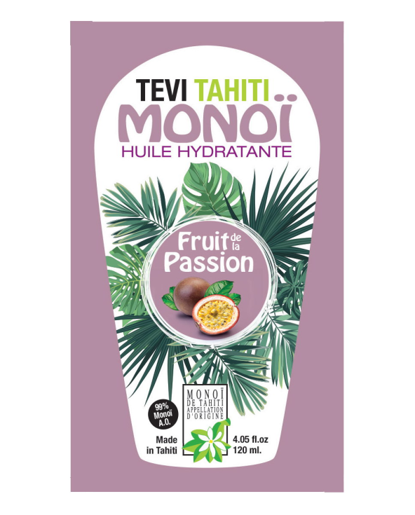 Monoï De Tahití, Perfume Pasión, Frasco Grabado...