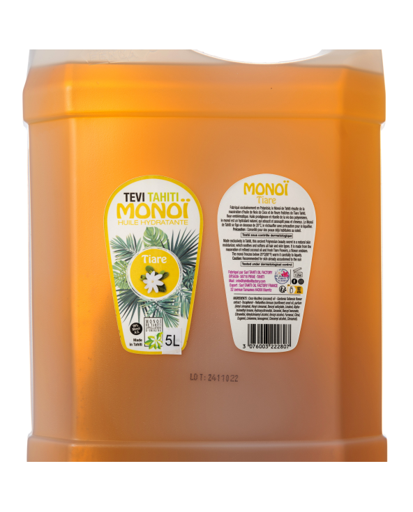Monoi De Tahiti - Perfume De Tiaré, 5 L - Monoi...