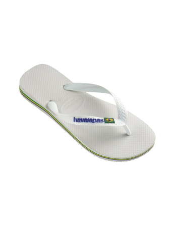 Trendikad Ja Stiilsed Valged Havaianase Plätud. -...