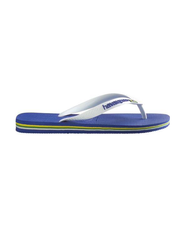 Blå Och Vita Flip-Flops Från Havaianas Med...