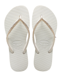 Bele Japanke Sa&nbsp;Swarovski&nbsp;Kristalima - Slim Crystal Mesh Sw White
