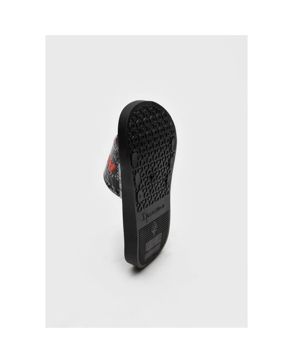 Ipanema Avengers Slide Preto Cinza Laranja