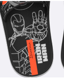 Ipanema Avengers Slide Preto Cinza Laranja