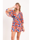Leaves Mini Dress