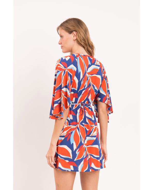 Leaves Mini Dress