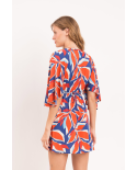 Leaves Mini Dress