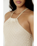 Vestido Longo Tricot Lurex