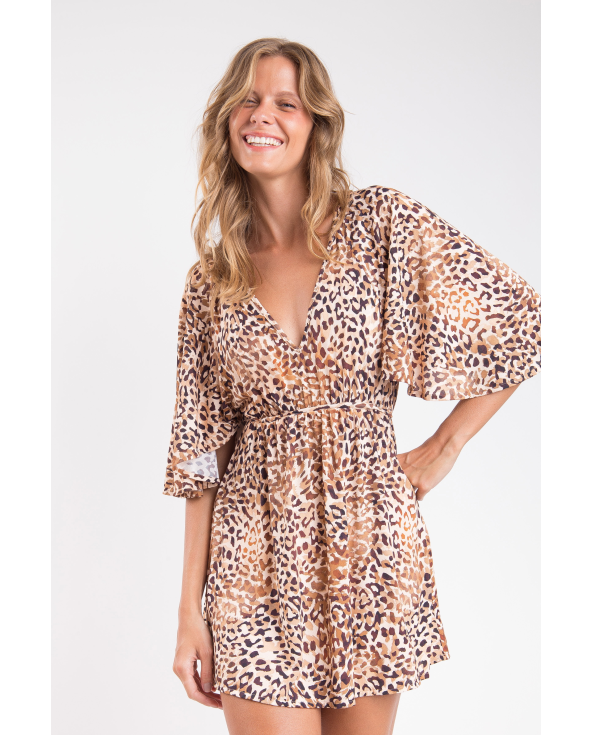 Leopard Mini Dress