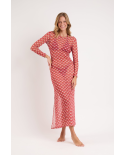 Floral-Scales Dress Lucy