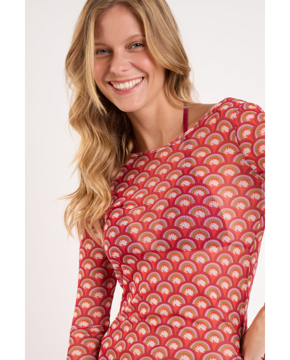 Floral-Scales Dress Lucy