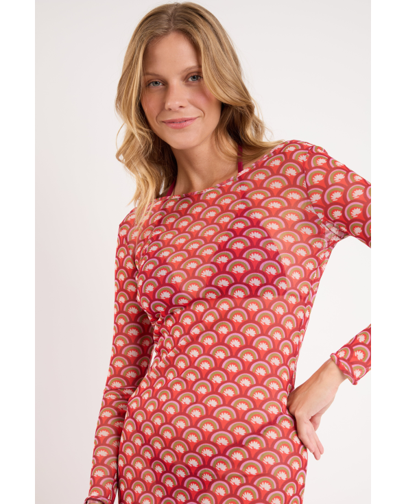 Floral-Scales Dress Lucy
