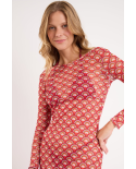 Floral-Scales Dress Lucy