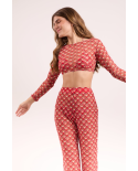 Floral-Scales Top Harper