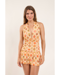 Mosaico Low Cut Dress