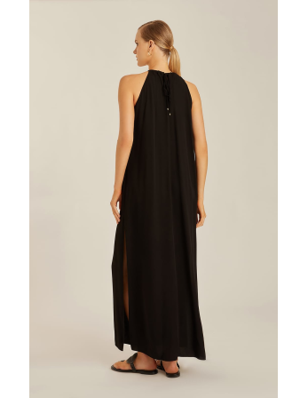 Black Halterneck Detailed Dress 2