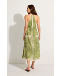 Labyrinth Gathered Seam Dress