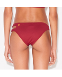 Mørkerød Asymetrisk Brasiliansk Bikinitruse - Bottom Crop Vermelho
