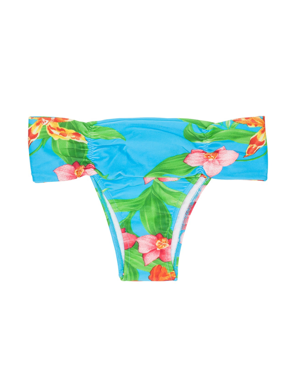 Wide-Sided Brazilian Bikini Bottoms With...