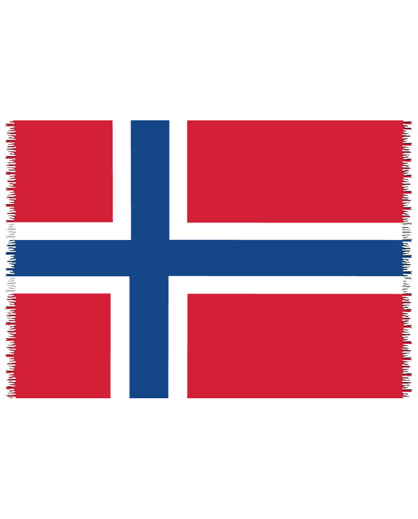 Canga Norvegian National Flag
