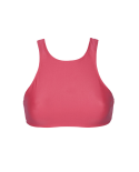 Haut De Bikini Crop Top Dos Nageur Rose Foncé - Soutien Sporty Frutilly