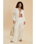 Offwhite Kimono Tropical