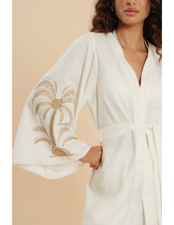 Offwhite Kimono Tropical 2