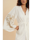 Offwhite Kimono Tropical
