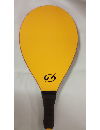 Gul Frescobol-Racket Med Svart Handtag - Raquete Basica...