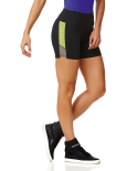 Short De Sport Noir Bi-Matière - Short New Zealand
