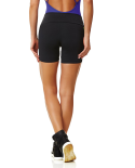 Calções Pretos De Desporto Em Dois Materiais - Short New Zealand