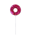 Set Van Twee Ballonnen Op Stokje, Donut En Ijsje - Balloons Sweet Tooth Small