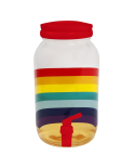 Rainbow Drink Dispenser Kit - Drink Party Kit Rainbow