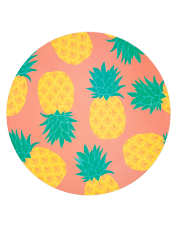 Pineapple Pattern Serving Platter In Bamboo Fibre - Eco... 2