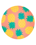 Bamboevezelschaal Met Ananasmotieven - Eco Serving Platter Pineapple