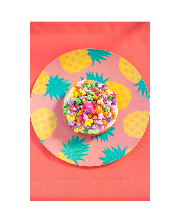 Bandeja Patrón Piña En Fibra De Bamboo - Eco...