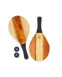 Frescobol-Schläger, Holz/Schwarzes Neopren - Trancoso Beach Bat Black