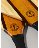 Frescobol-Schläger, Holz/Schwarzes Neopren - Trancoso Beach Bat Black